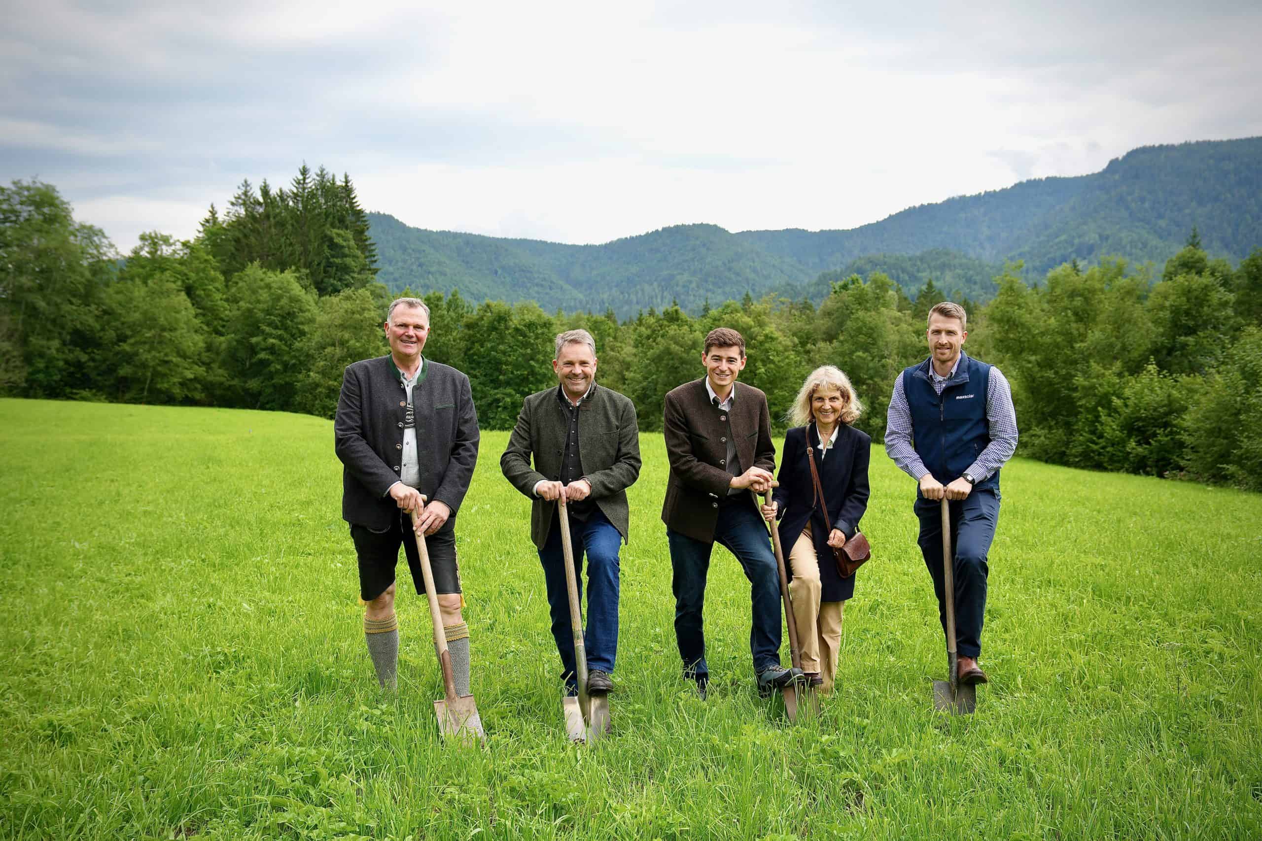 Spatenstich PV-Anlage (c) Hannes Heigenhauser